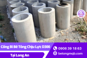 Cống Bi Bê Tông Chịu Lực D300 Tại Long An | Bê tông MQB 2 Cống bi bê tông chịu lực d300 tại Long An