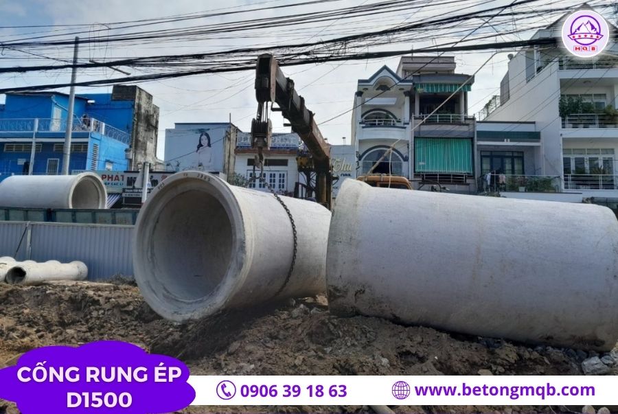 Cống bê tông rung ép D1500 dài 2.5m tại Bình Dương | Bê Tông MQB 4 ban-cong-rung-ep-d1500-tai-binh-duong
