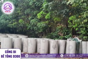 Cống bi bê tông D300 tại Tiền Giang | Bê tông MQB 3 bao-gia-cong-bi