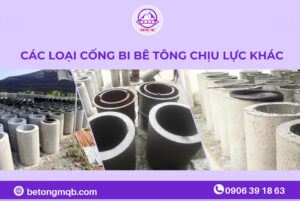 Cống Bi Bê Tông Chịu Lực D200 Tại Long An | Bê tông MQB 4 Các loại cống bi bê tông chịu lực