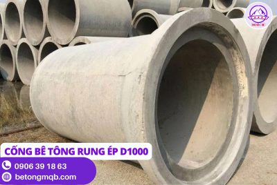 Tìm Hiểu Về Cống Bê Tông Rung Ép D1000 Dài 2,5m Tại Long An | Bê Tông MQB
