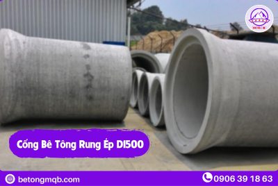 Công Nghệ Tiên Tiến Sản Xuất Cống Bê Tông Rung Ép D1500 Dài 2,5m | Bê tông MQB