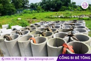 Ống cống bê tông tại Bình Dương | Bê Tông MQB 3 Ống cống bi tại MQB