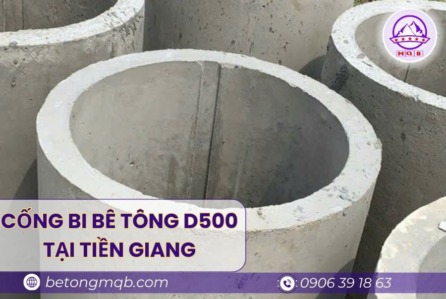 Cống bi bê tông D600 Tại Tiền Giang | Bê tông MQB 2 cong-bi-be-tong