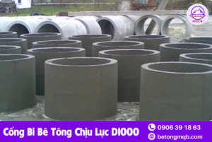 Cống Bi Bê Tông Chịu Lực D1000 Tại Long An | Bê tông MQB 2 Cống bi bê tông chịu lực D1000