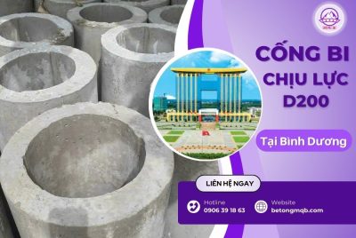 cống bi bê tông chịu lực 200 tại Bình Dương