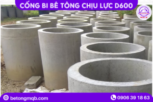 Cống bi bê tông chịu lực D600