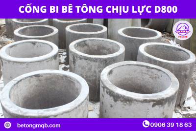 Cống Bi Bê Tông Chịu Lực D800 Tại Long An | Bê tông MQB