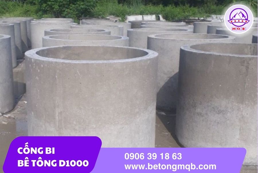 Cống Bi Bê Tông D1000 Tại Tp. Hồ Chí Minh | Bê Tông MQB 5 cong bi be tong d1000 tphcm