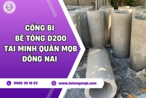 Cống Bi D200 Đồng Nai