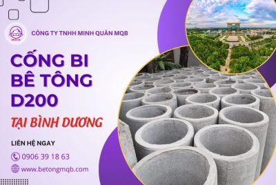 cống bi bê tông d200 tại Bình Dương