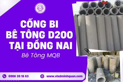Cống Bi Bê Tông D200 Tại Đồng Nai
