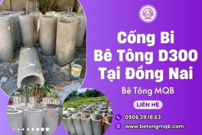 Cống Bi Bê Tông D300 Tại Đồng Nai