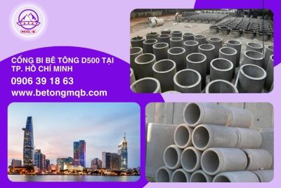 Cống bi bê tông D500 tại Tp. Hồ Chí Minh | Bê Tông MQB