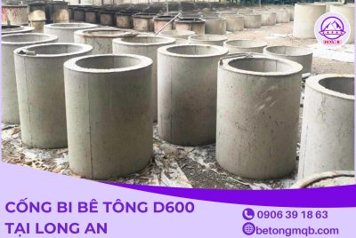Cống Bi Bê Tông D600 Tại Long An | Bê Tông MQB
