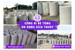 Cống bi D400 tại Long An | Bê tông MQB 4 Cống bi bê tông đa dạng kích thước