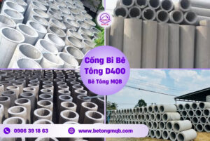 Cống bi bê tông D400 tại Đồng Nai | Bê tông MQB 4 Cống Bi Bê tông D300 Tại Đồng Nai