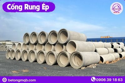 Cống Rung Ép Bê Tông Tại Long An | Bê tông MQB