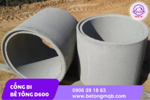 Cống bi bê tông D600 Tại TP. Hồ Chí Minh | Bê Tông MQB 5 dia diem mua cong bi d600