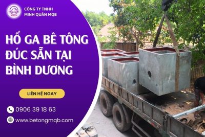 Hố ga bê tông đúc sẵn tại Bình Dương