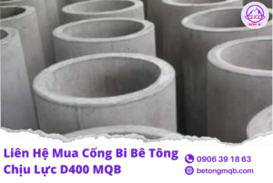 Liên hệ mua Ứng dụng cống bi bê tông chịu lực D400