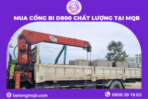 Cống Bi Bê Tông D800 Tại Long An | Bê tông MQB 6 Mua cống bi bê tông D800 tại MQB