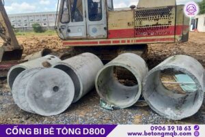 Cống bi bê tông D800 tại Bình Dương | Bê Tông MQB 3 mua cống bi d800 tại MQB