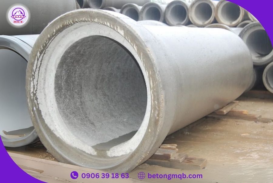 Cống bê tông rung ép D800 dài 2.5m tại Bình Dương | Bê Tông MQB 4 mua-cong-rung-ep-d800-tại MQB