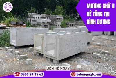 mương chữ u bê tông tại bình dương