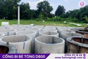 Cống bi bê tông D800 tại Bình Dương | Bê Tông MQB 4 quy trình lắp đặt cống bi d800