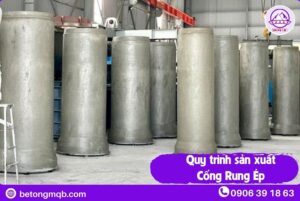 Quy trinh sản xuất cống rung ép 