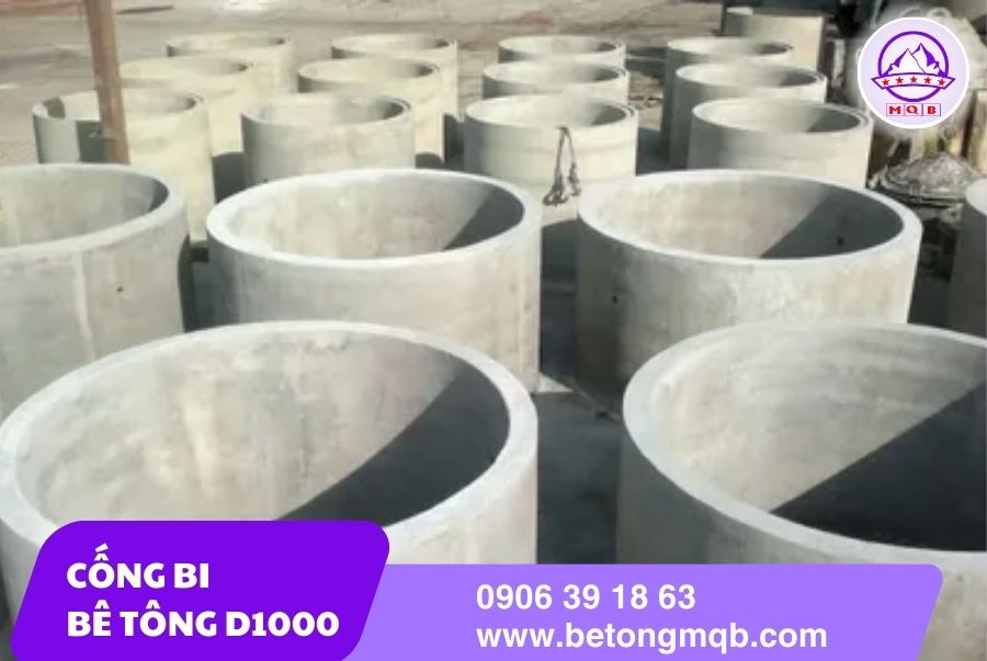 Cống Bi Bê Tông D1000 Tại Tp. Hồ Chí Minh | Bê Tông MQB 4 quy trinh sx cong bi d1000
