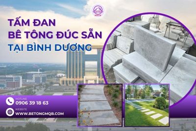 Tấm đan bê tông đúc sẵn tại Bình Dương