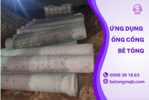 Ứng dụng ống cống bê tông