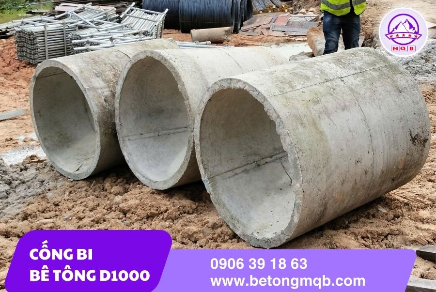 Cống Bi Bê Tông D1000 Tại Tp. Hồ Chí Minh | Bê Tông MQB 2 uu diem cong bi d1000