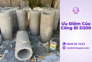 Ưu điểm cống bi D200