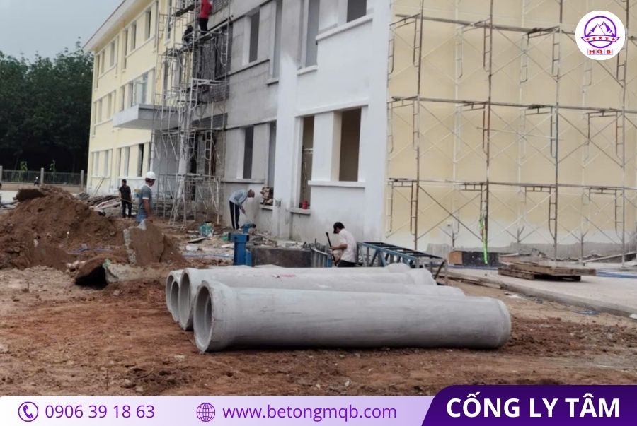 Cống bê tông ly tâm D500 dài 4m tại Bình Dương | Bê tông MQB 4 bao-gia-cong-ly-tam-d500-dai-4m