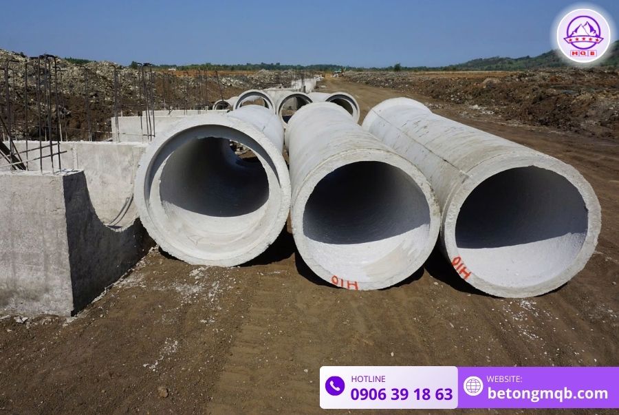 Cống bê tông rung ép D1000 dài 3m tại Bình Dương | Bê tông MQB 3 bao-gia-cong-rung-ep-d1000-dai-3m