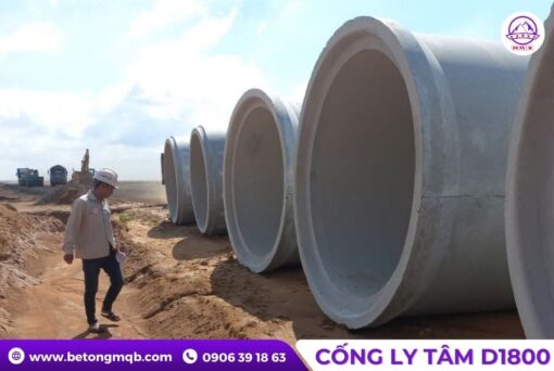 Cống bê tông ly tâm D1800 dài 3m tại Bình Dương | Bê tông MQB 1 cac-loai-cong-ly-tam-d1800