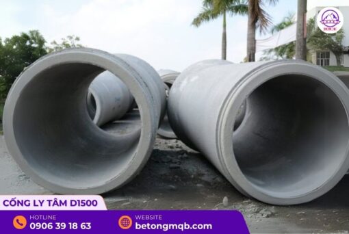 Cống bê tông ly tâm D1500 dài 3m tại Bình Dương | Bê tông 1 dac-diem-cong-ly-tam-d1500-dai-3m