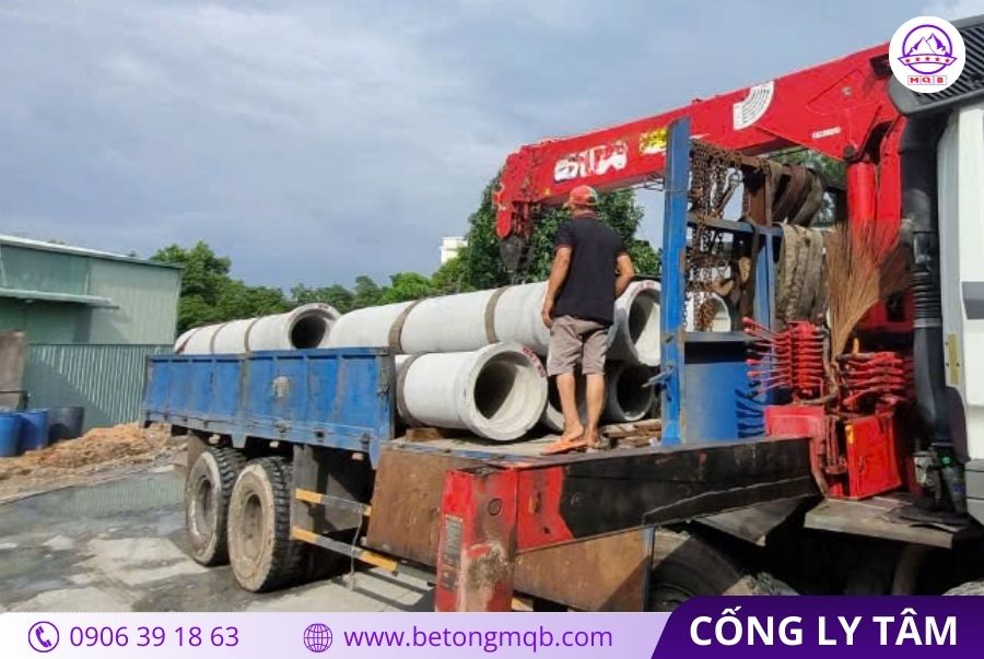 Cống bê tông ly tâm D500 dài 4m tại Bình Dương | Bê tông MQB 5 don-vi-cung-cap-cong-ly-tam-tai-binh-duong