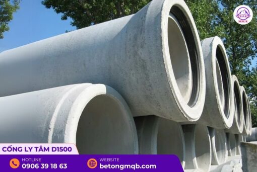 Cống bê tông ly tâm D1500 dài 3m tại Bình Dương | Bê tông 4 mua-cong-ly-tam-d1500-dai-3m-tai-binh-duong