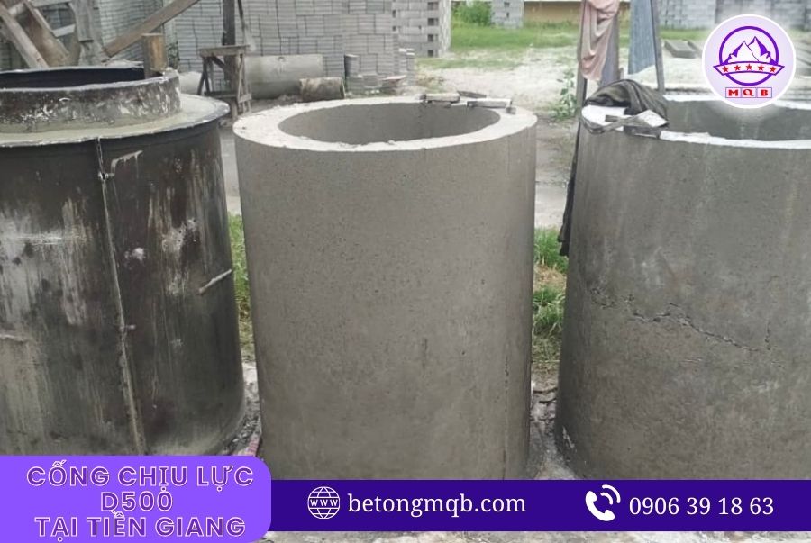 Cống Bi Bê Tông Chịu Lực D500 tại Tiền Giang| Bê tông MQB 3 ong-cong-chiu-luc