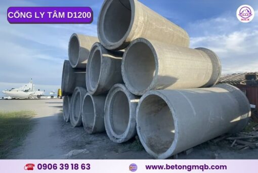 Cống bê tông ly tâm D1200 dài 3m tại Bình Dương | Bê tông MQB 4 quy-trinh-lap-dat-cong-d1200