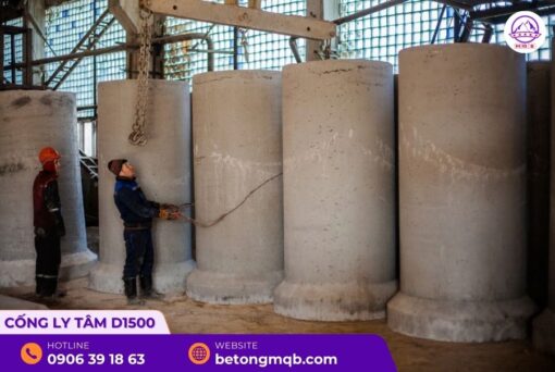 Cống bê tông ly tâm D1500 dài 3m tại Bình Dương | Bê tông 3 van-chuyn-cong-d1500-gia-bao-nhieu