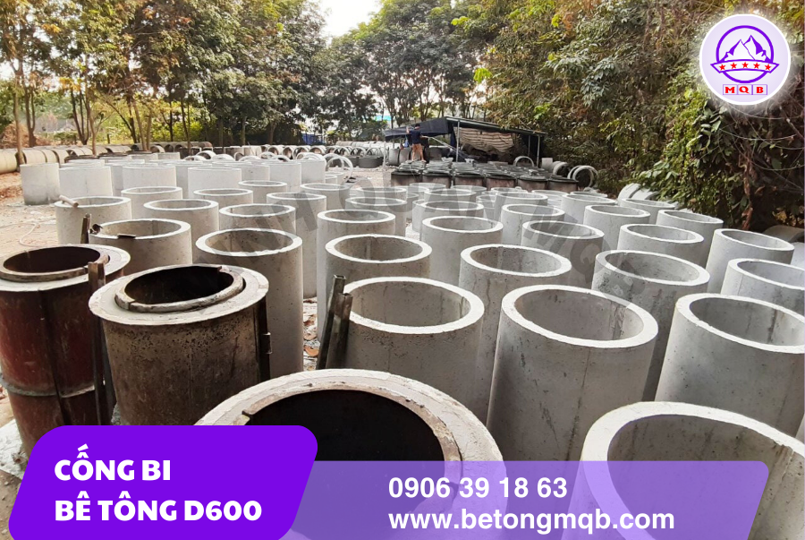 Cống Bi Bê Tông Chịu Lực D600 tại tphcm