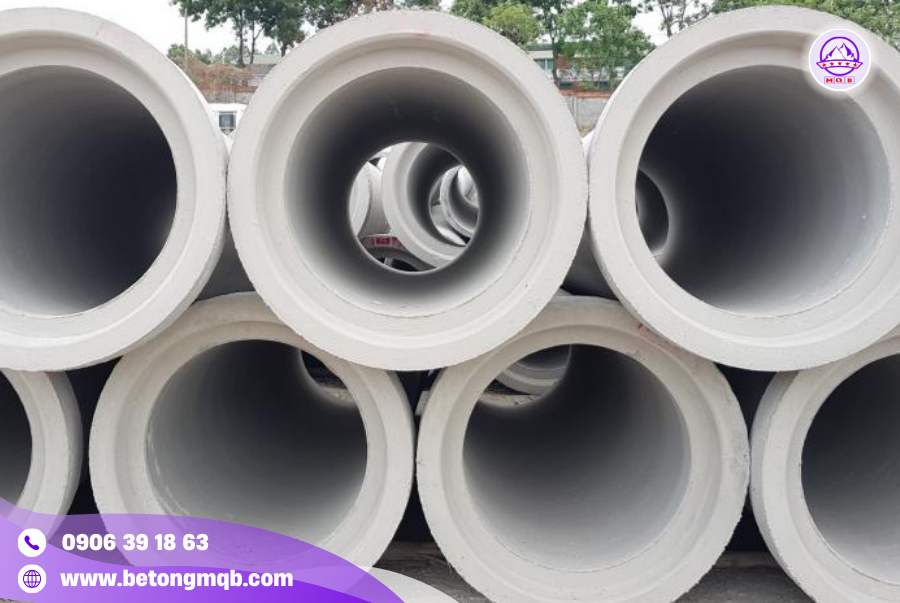 Cống Bê Tông Rung Ép D600 Dài 2,5M Tại Đồng Nai | Bê Tông MQB 1 cong be tong chiu luc d600
