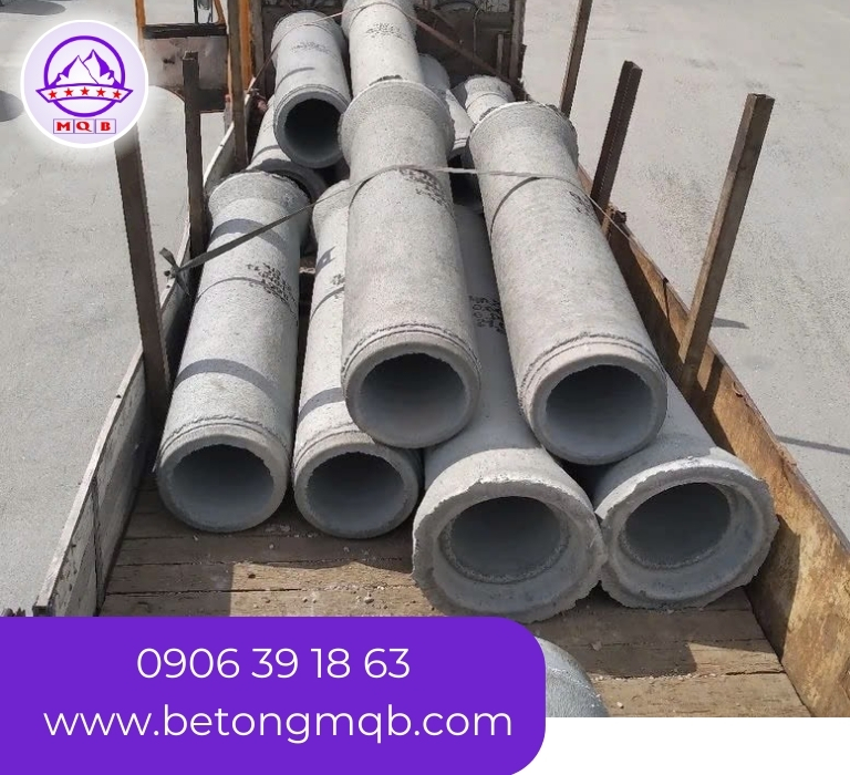 Cống Bê Tông Rung Ép D200 dài 2,5m tại Bình Phước 2 Cống Bê Tông Rung Ép D200 dài 2,5m