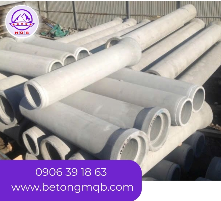 Cống Bê Tông Rung Ép D200 dài 2,5m tại Bình Phước 4 Cống Bê Tông Rung Ép D200 dài 2,5m MQM