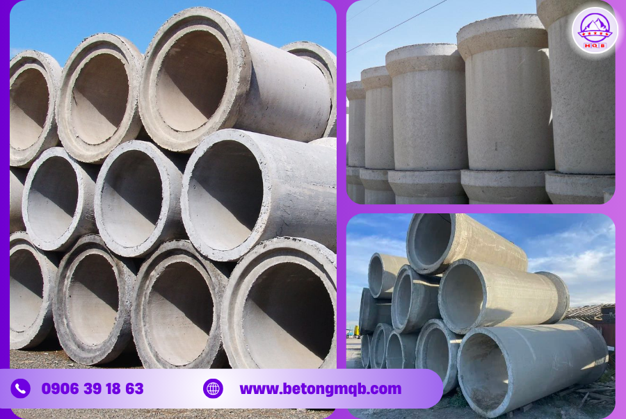 Cống Bê Tông Rung Ép D1500 Dài 2,5M Tại Đồng Nai | Bê Tông MQB 1 Cống bê tông rung ép D1500 tại Đồng Nai